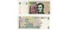 Argentina #353a(4)/VF  5 Pesos